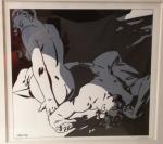 Sérigraphie : Varenne : Corps à Corps 9