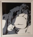 Sérigraphie : Varenne : Corps à Corps 3