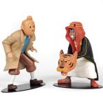 Moulinsart 45951 Tintin Abdallah tête de tigre