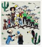 Morris Lucky Luke 3 sérigraphie signées portfolio