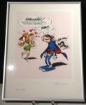 Franquin Gaston GAF-MAN Sérigraphie