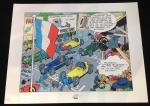 Sérigraphie Franquin Spirou Cocochamps