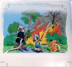 Studio Roba  Boule et Bill bleu coloriage