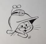 Gos Scrameustache illustration portrait