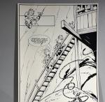 Sérigraphie Franquin Spirou Gueule du Loup