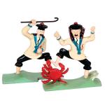 Pixi 4509 2E Hergé Tintin Dupondt crabe